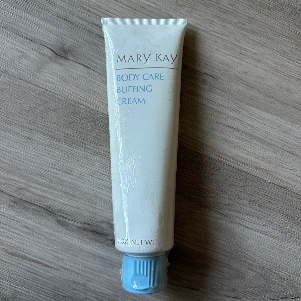 Mary Kay Body Care Buffing Cream Lotion 6 oz Sealed Unopened